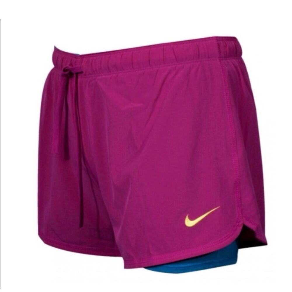✨Nike Phantom Dri Fit Running Athletic 2-1 Sz Medium Shorts✨